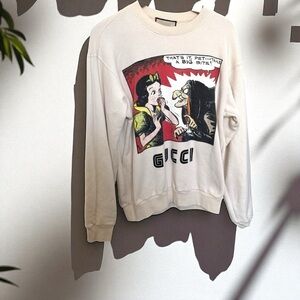 Gucci x Disney Snow White Graphic Sweatshirt – Rare Collab S Unisex